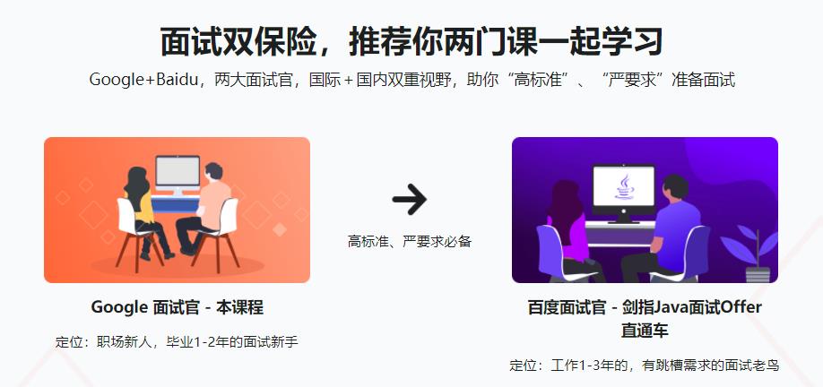Google面试官亲授-Java面试新手尊享课完结无密