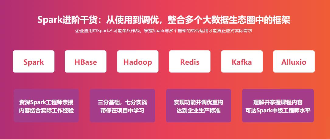 Spark进阶 大数据离线与实时项目实战|完结无密