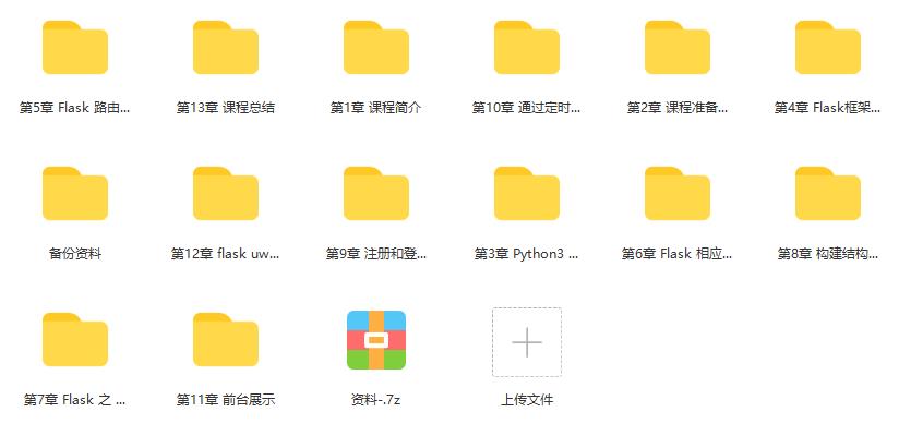 Python Flask快速入门与进阶|完结无密