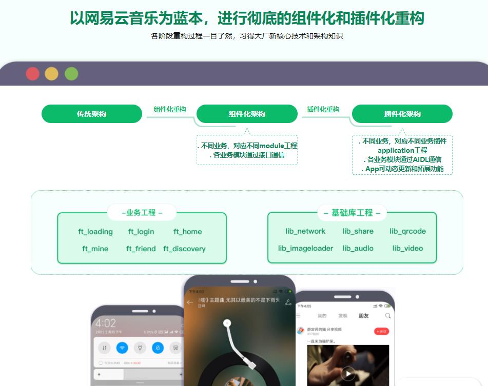 实战企业级项目 践行App重构之路|完结无密