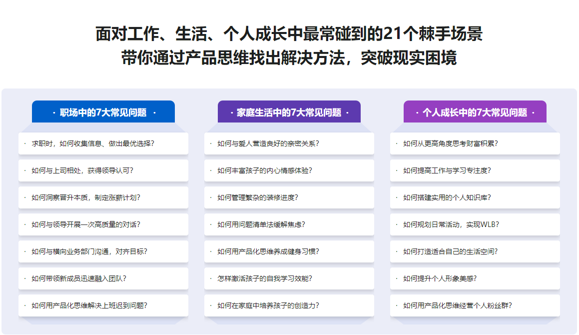职场人产品思维训练指南-无密分享