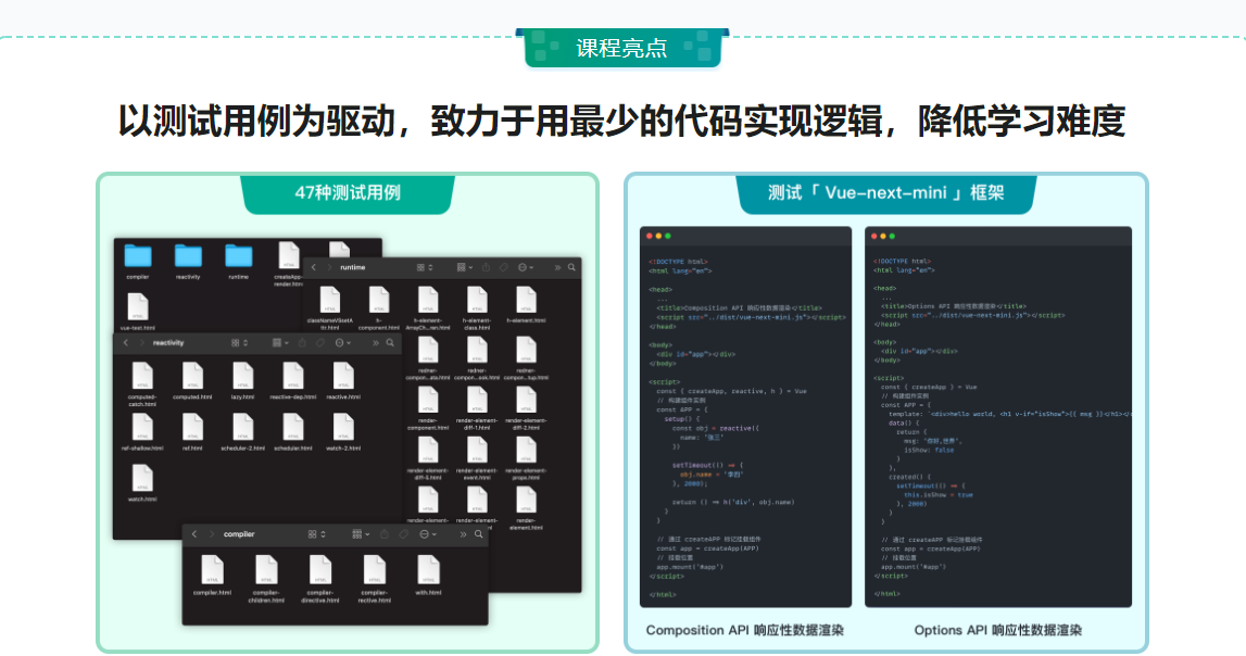 Vue3源码解析，打造自己的Vue3框架无密